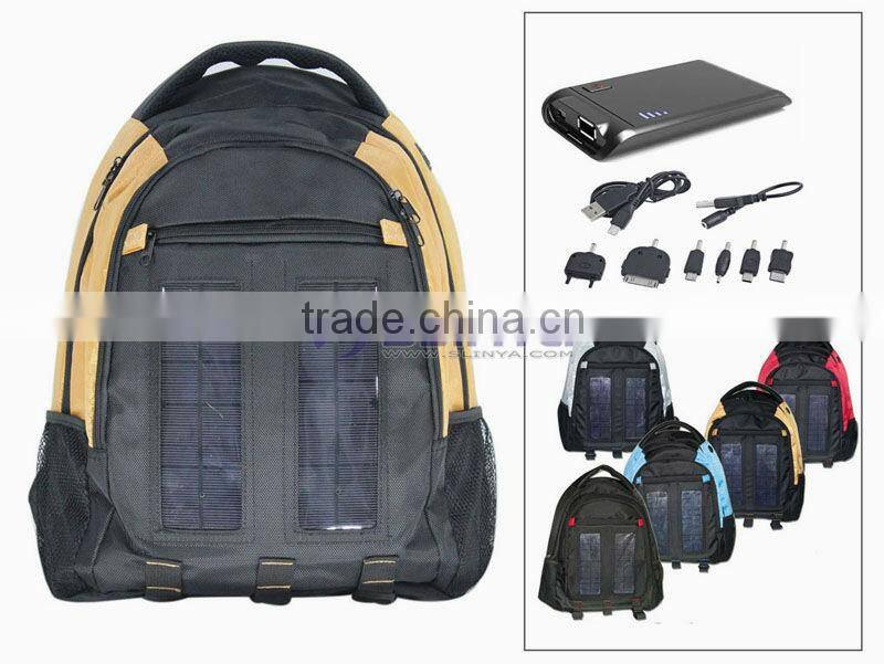 Travelling Solar Panel Bag For HTC Sony Blackberry Charger