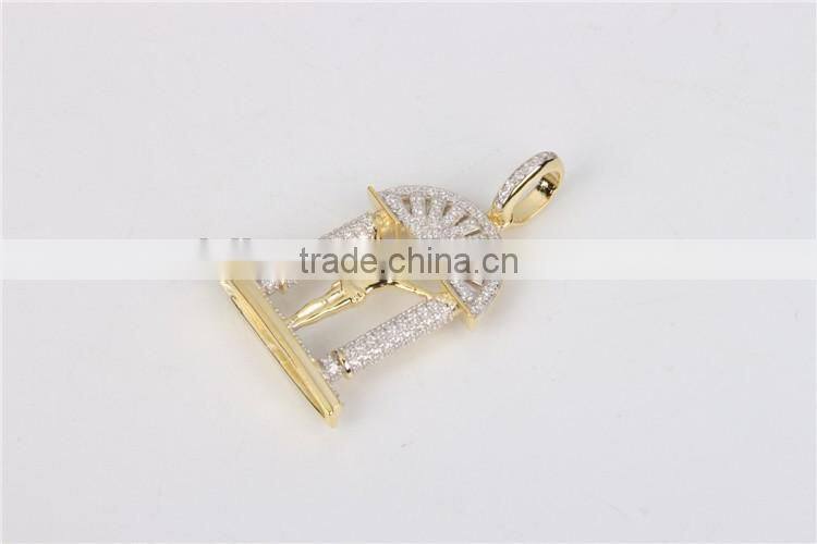 2016 newest style silver jesus pendant mold jewelry wholesale