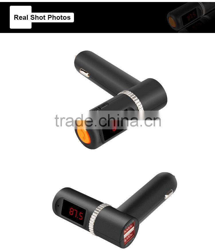 Mini Bluetooth FM Radio Broadcast Transmitter fm Car Transmitter Fashion Looks Bluetooth Adapter Cheap