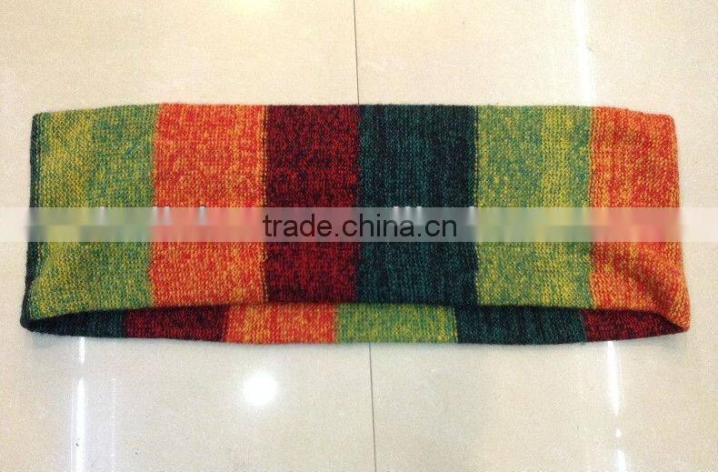 2014 Fashion Colorful Circle Loop Winter Knitted Scarf