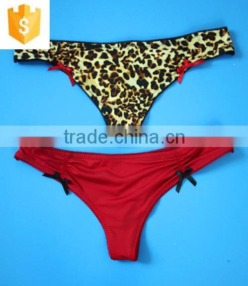 Sexy Leopard Printed Thong, Women Underwear, Women Panties