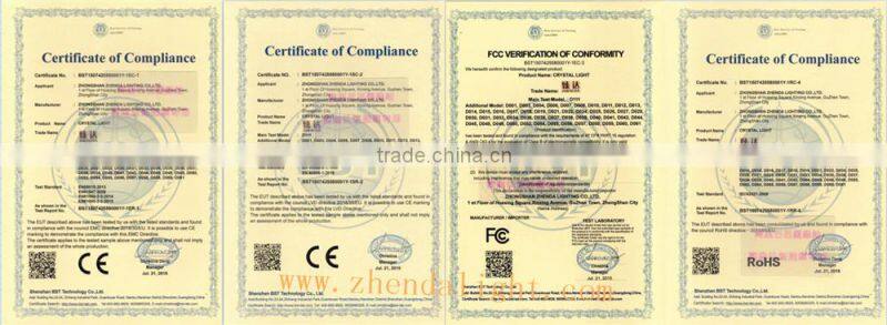 unique design crystal glass and metal wall art decor