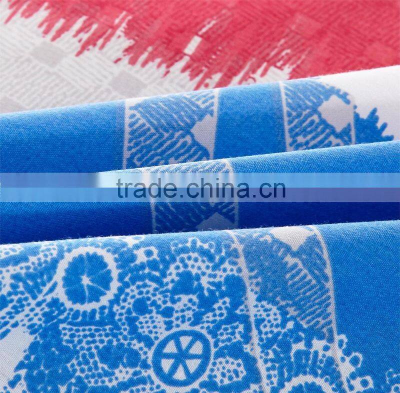 cotton print cheap queen bedsheet