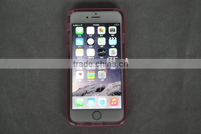 Factory price hight quality Fashion pattern case soft TPU+hard PC case for iphone 6 4.7 inch