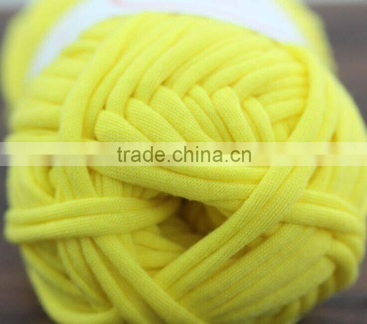 Narrow Fabric tapes strip polyester/nylon t- shirt yarn