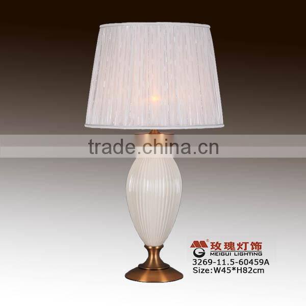 streak ceramic lamp base for table