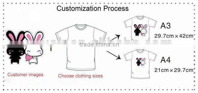 Custom t-shirt printing made in china