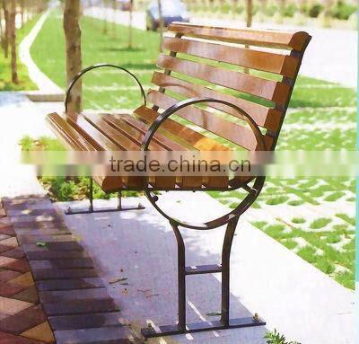 2013 newest europe standard eco-friendly wood plastic composite garden bench
