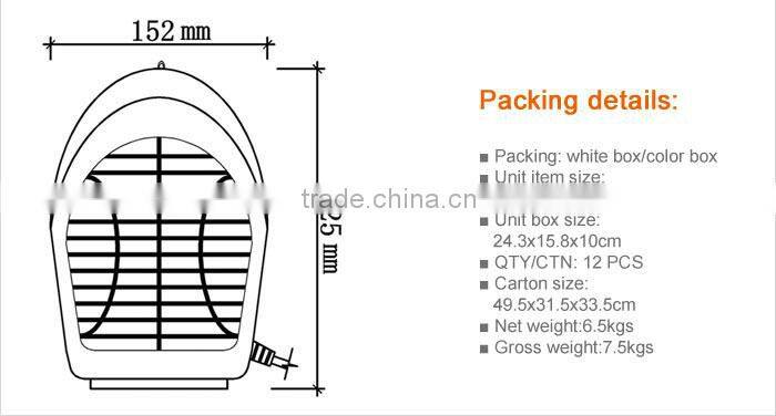 Best selling products GH-329B pest trap made in china alibaba advanced electronic mosquito trap in pest control