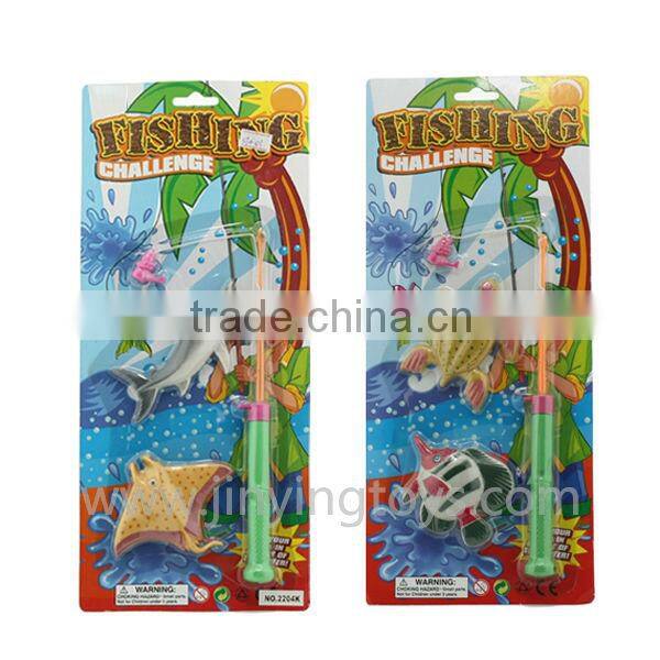 2015 Hot beach toy selling summer toys plastic swimming toy fishing for kids