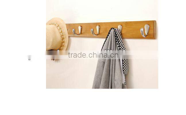 Beautiful Solid Easy To Clean Bamboo Coat Hanger