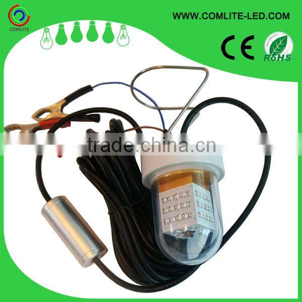 2015 top selling submersible white green LED fishing lamp