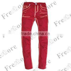 Lady's Colour Denim Jeans