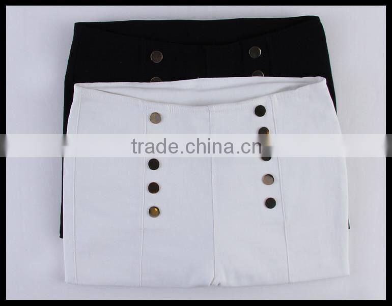Alibaba China 2014 women high waist hin thin skinny pant with two colors