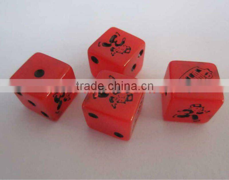 Special color numer Dice
