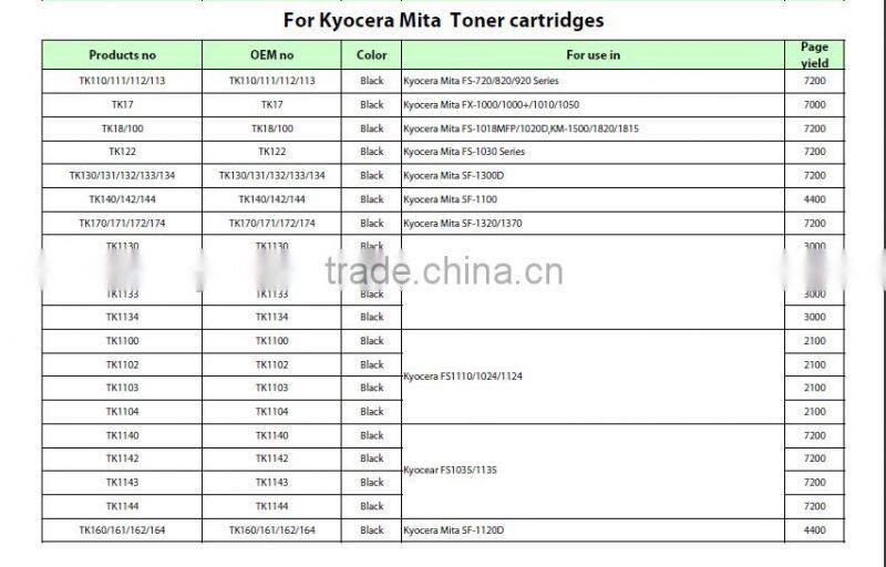 TK3100 Toner Cartridge Compatible for FS-2100D/2100DN