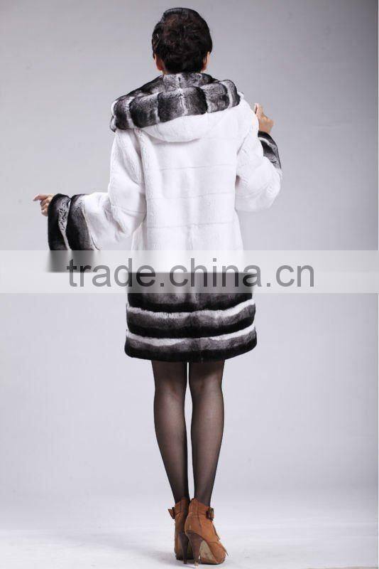 hot sell rex rabbit fur clothing coat