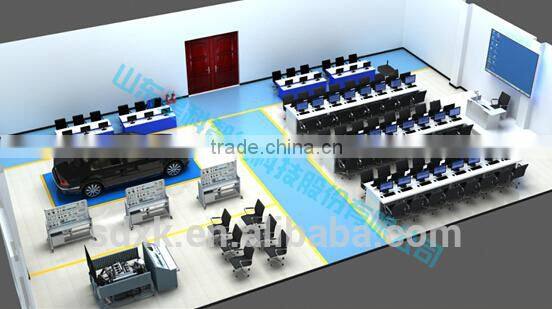 Network type Automobile Theoretical & Practice Integration Teaching Solution, Automobile training system