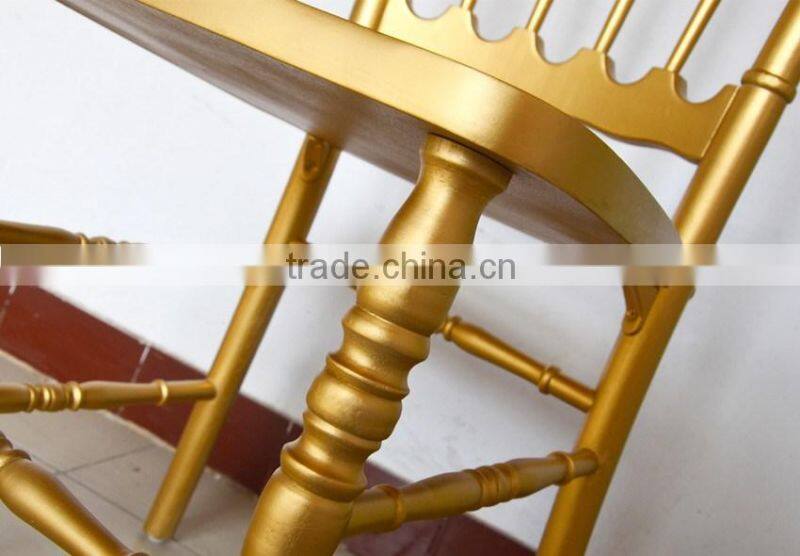 Stackable banquet wood dining hotel chair on sale