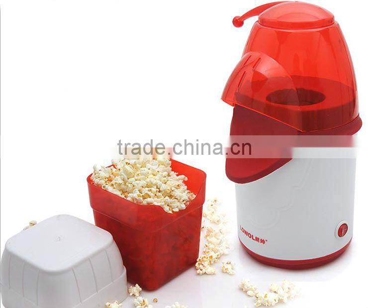 KC-5208 popcorn maker Hot-air cartoon popcorn maker with a bucket