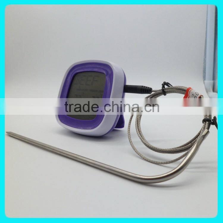 LED Digital food thermometer & BBQ thermometer & Wireless meat thermometer