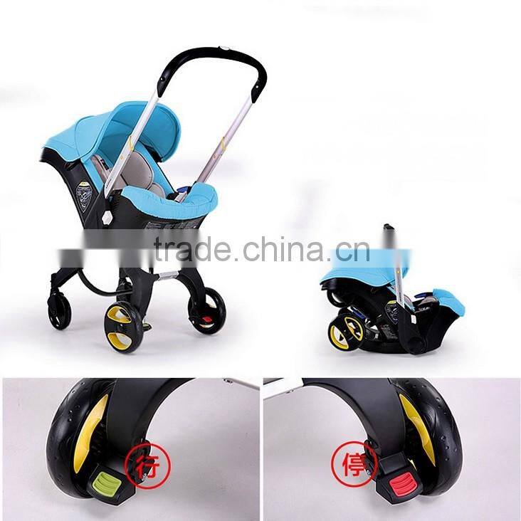 3 in 1 multi-functional baby carriage with Baby carry basket ,car seat,baby stroller