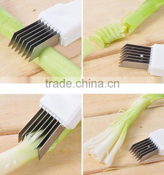 Onion Slicer Onion Shredder Scallion Cutter