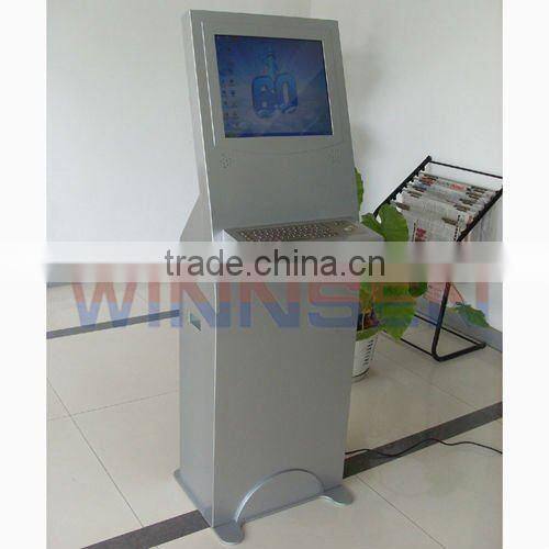 Internet kiosk for shopping mall supermarket airport
