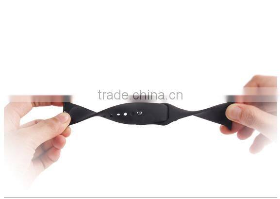 BST 2016 Beat selling !! silicone band for apple watch, Watch Strap Band for Apple Watch Band 38mm 42mm