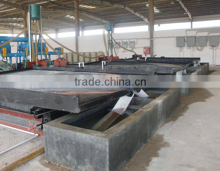 High recovery rate gravity separator table for scrap copper recycling