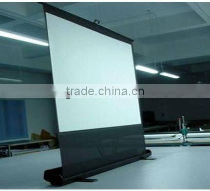 80" Matt White Floor Standing Projection Screen (4:3/16:9)