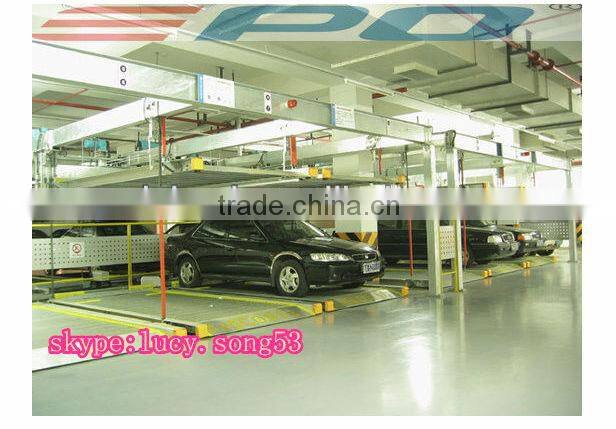 Two post parking system,hotsale two post parking stacker