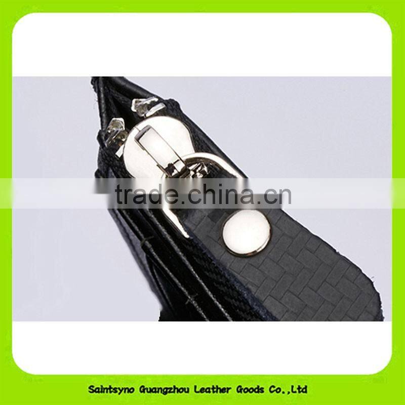 16895 Newest Design Fashion Trendy mini genuine leather wallets