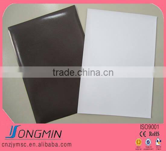 strong high quality flexible adhesive rubber whiteboard magnet