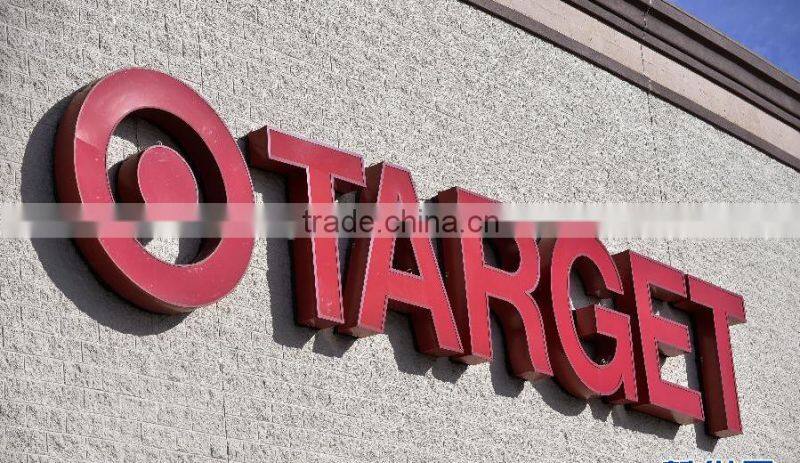 led lighted letters of metal frame alphabet, custom led signs