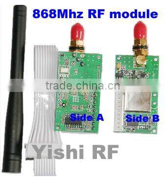 10mW 500m Wireless Data Transceiver Module, UHF 410-915Mhz RS232/RS485/TTL CC1020 RF module
