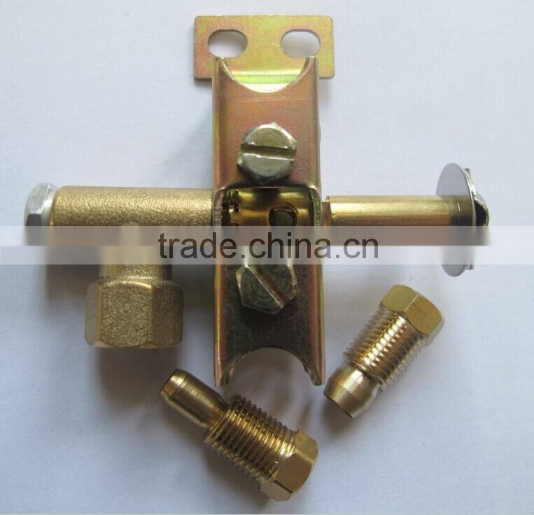 pilot burner for gas wall room heater