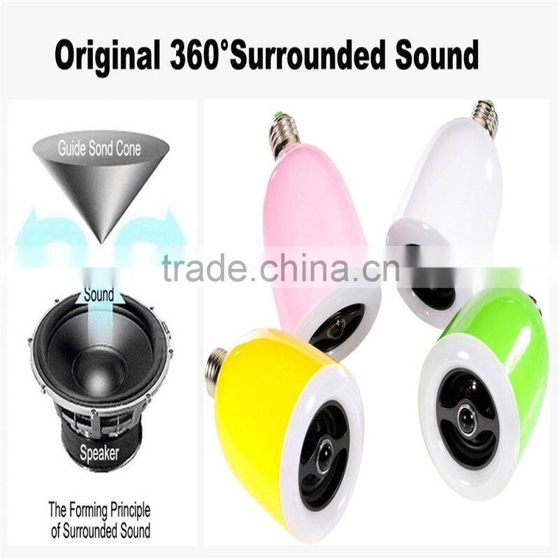 Wireless Smart Bluetooth LED Music Light Bulb