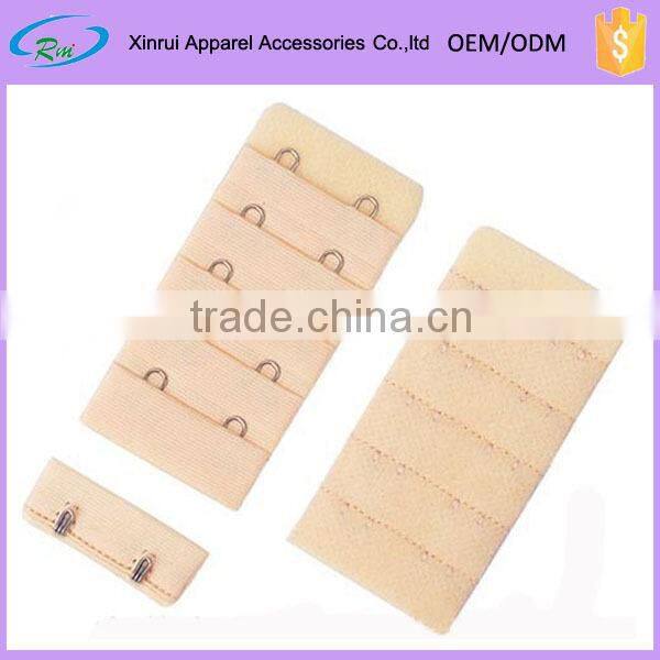 Stainless hooks nylon bra extender