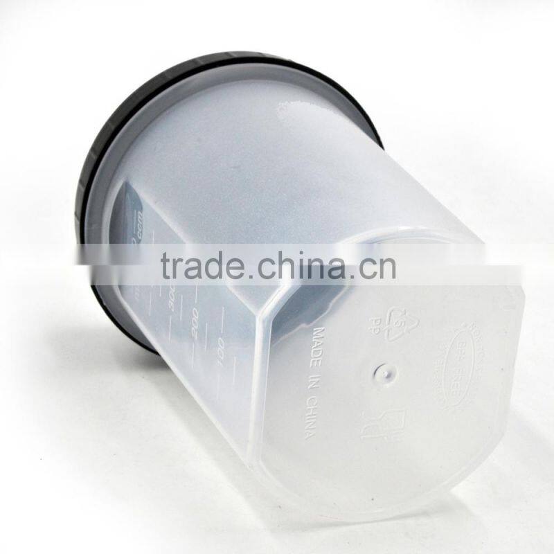 500ML Custom Shaker Cup BPA free,Cheap Protein Shaker PLastic Cup