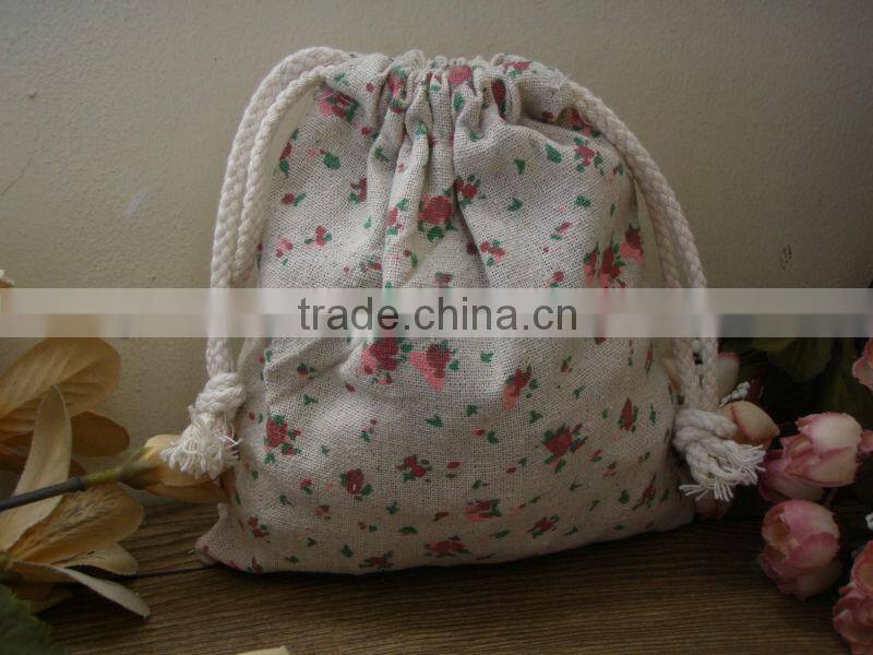 2014 new Blue drawstring shoe bag wholesale