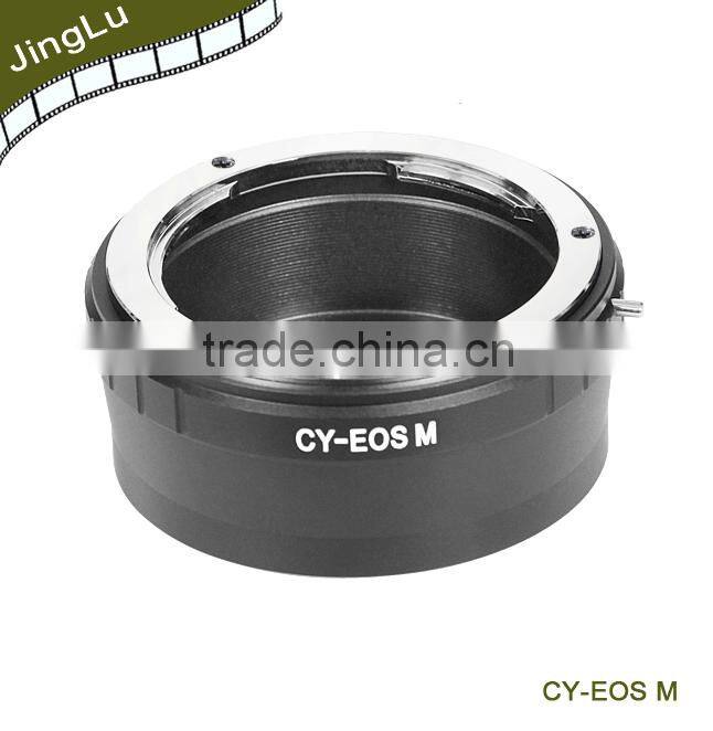 Lens Adapter for Mount CY Lens to EOS (M) EF-M Mount Mirrorless Adapter for CY-EOS (M)
