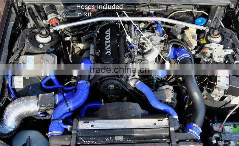 High performance high temperature automotive silicon hose