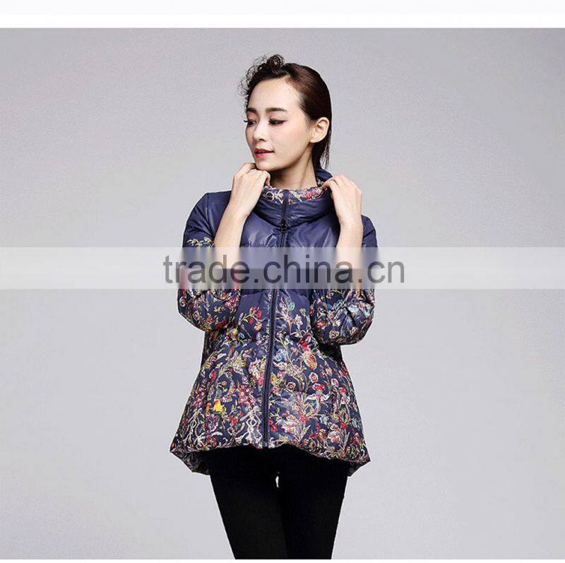 New fashion winter shopping women down jacket