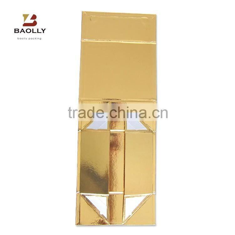 Custom cardboard paper magnetic folding gift box