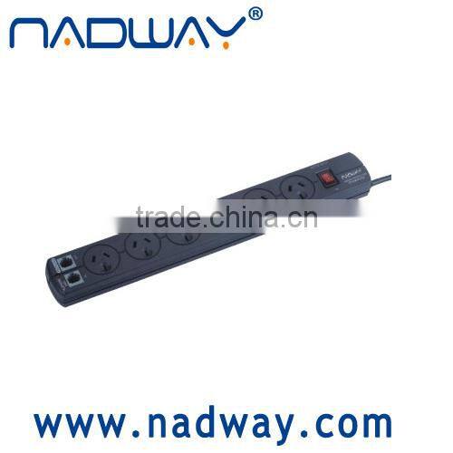 passed SAA/AS powerboard 6 outlets