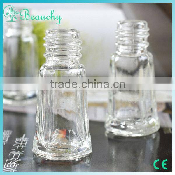 2015 beauchy New Product bottle glass crystal bottle for nail polish