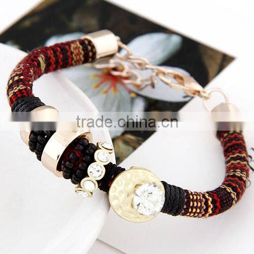 In stock marvelous gorgeous delicate leather bracelet wholesale, leather bracelet for women, cheap leather bracelets