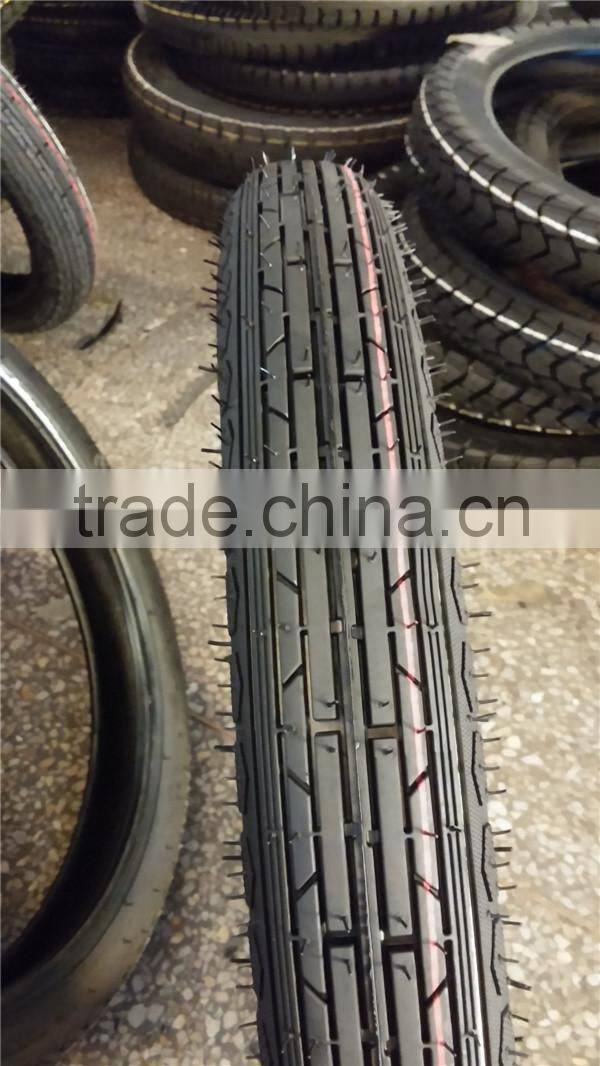 2015 new pattern tyre casing chinese motorcycle tyres for sale
