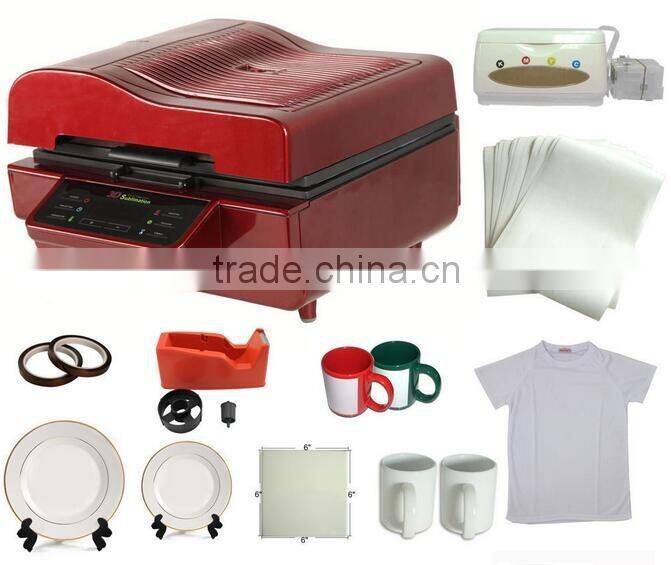 CE approved 3D sublimation heat press machine transfer machine good after sale service